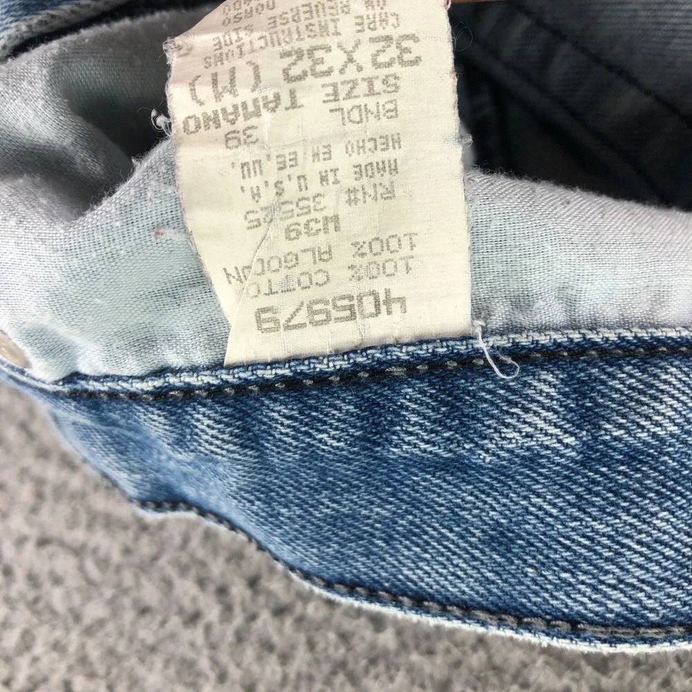 Vintage BHPC Jeans Mens 32x32 Blue Baggy 90s Skater Grunge Carpenter Hip Hop Y2K